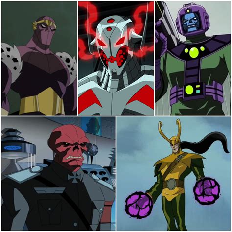 the avengers earth's mightiest heroes villains